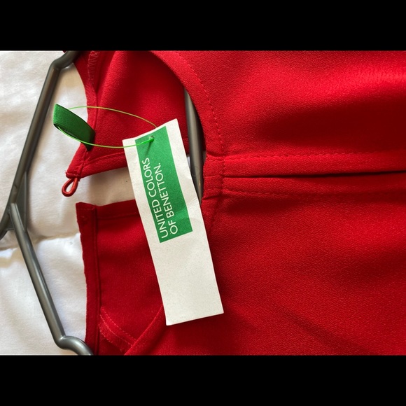United Colors if Benneton Red Dress - Picture 5 of 5